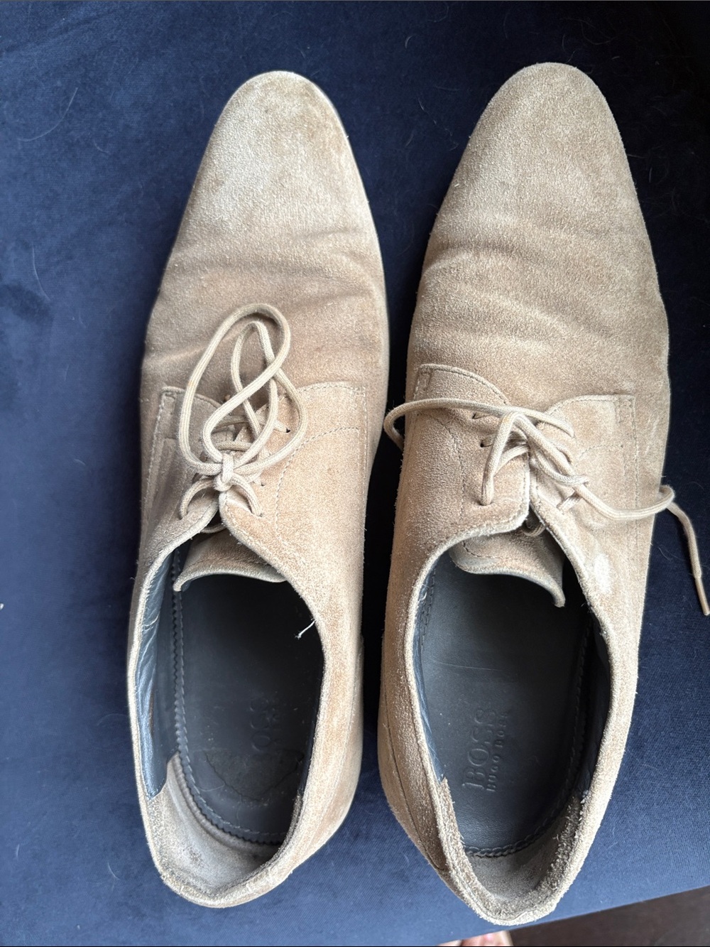 Boss Men's Suede Chukka Boots in Tan
